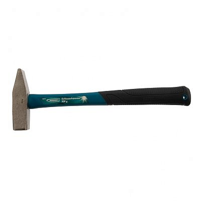 Молоток слесарный GROSS 300г. квадратный боек фибергласовая обрезиненная рукоятка 10273