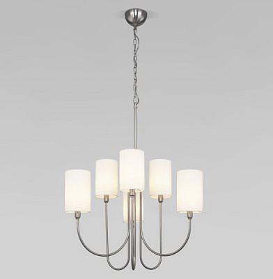 Подвесной светильник  Eurosvet 60164/6 никель