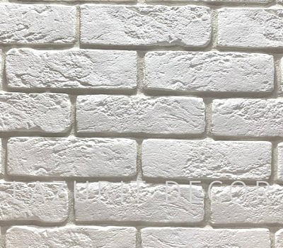 Кирпич Гжельский "Белый" 1м