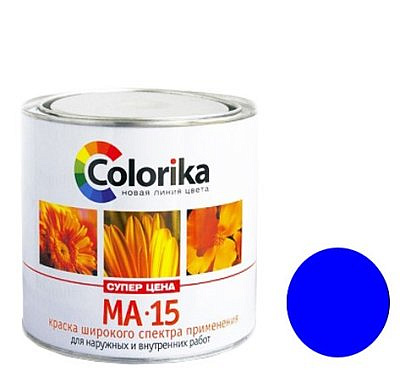 Краска МА-15 Colorika синяя 2,1кг