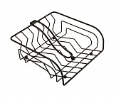 Салфетница с зажимом "Модерн", 19,5х19,2х8,8см, сталь BY COLLECTION 827-101
