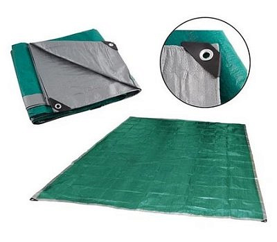 Тент хозяйственный универсальный T-4*4, размер: 4*4м, плотность: 100г/м2