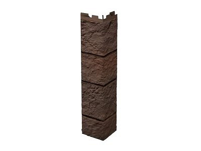 Угол наружный Solid Sandstone DARK BROWN 0,42м 