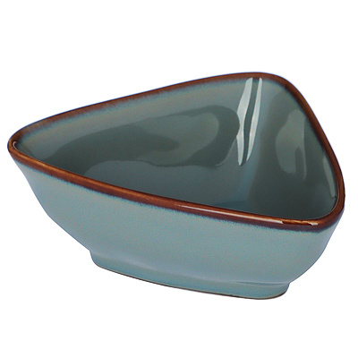 Розетка для соуса Ivlev Chef Органика 10x8х4см фарфор серый  816-389