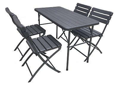 Набор мебели "Викинг-2"  (стол 120*60*74 + 4стула)