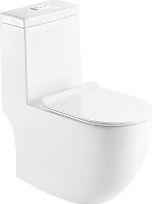 Компакт-моноблок SOLE Twin беезободковый сиденье дюропласт с микролифтом