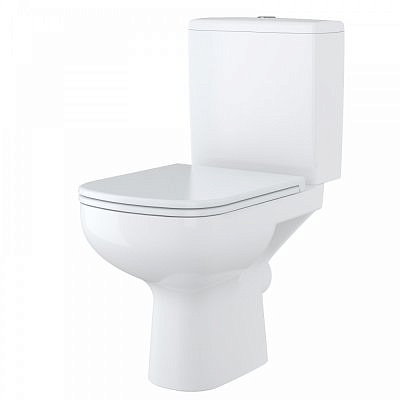 Компакт Cersanit Colour Clean ON S-KO-COL011-3/5-COn-DL-w с сиденьем микролифт,быстросъемное