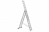 Лестница алюминиевая СКАЛА 01310е(3/10ступеней) 2,83м-4,54м-6,19м