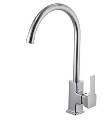 Смеситель для кухни Lemark LM3605C Basis высоким поворотным изливом 