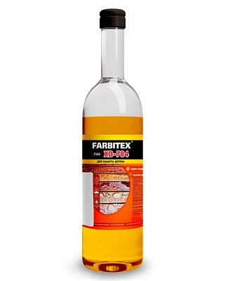Лак ХВ-784 стекло FARBITEX сосна 0,5л 