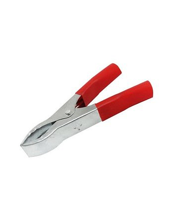 зажим ЗК 30А "Крокодил" красный