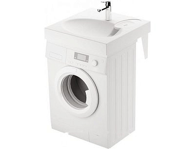 Раковина над стиральной машиной Санта Луна 600х90*600 с кронштейнами