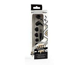 ERGOLUX наушники вкладыши с гарнитурой Jack3.5, провод 1.2м, белый ERGOLUX ELX-WHP01-C01 коробка