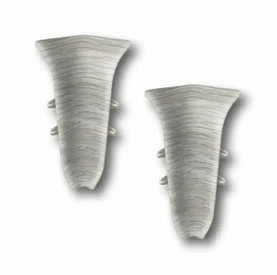 Угол внутренний Идеал  Ясень серый Классик 70мм     