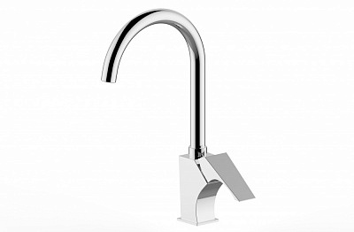 Смеситель для кухни VODA  RH 519 Right поворотный излив