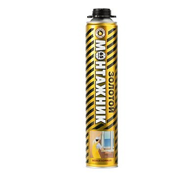 Пена проф. монтажная PROFFLEX Золотой монтажник PRO 65л 850мл