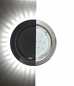 Светильник Ecola подсветка 4К GX53-H4 5300 встраиваемый  Круг  хром 48х106