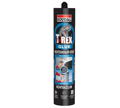 Жидкие гвозди SOUDAL "T-REX" 310G 310г прозрачные