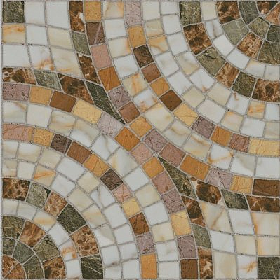 Керамогранит Киров Бремен Мрамор коричневый светлый 739661 45х45