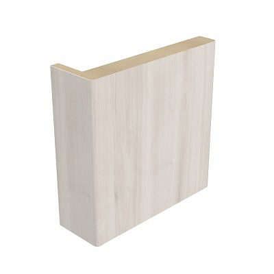 Наличник ALBERO Soft Touch Кремовый плоский телескопический  70мм