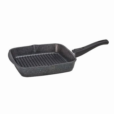 Сковорода Гранит star 28 см Гриль квадр.съемн.ручка