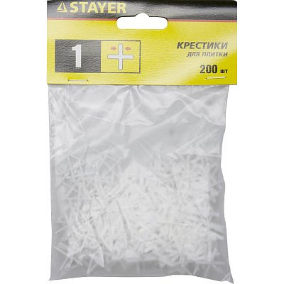 Крестики STAYER д/кафеля 1мм(200шт)