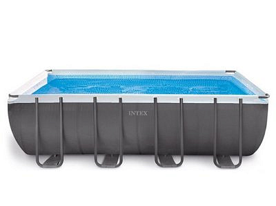 Бассейн каркасный металлический  549*274*132 см, 17203 л, песоч. фильтр-насос 4500 л/ч "Ultra XTR Frame" INTEX 26356  