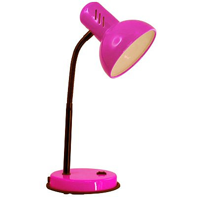 Настольная лампа  2077 А  Е27 яркая фуксия