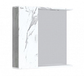 Шкаф-зеркало Марбл 75.00 мрамор/камень бетонный  Оника