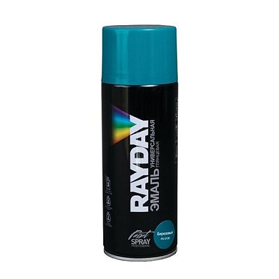 Краска аэрозоль RAYDAY RAL 5018 бирюзовая 520мл