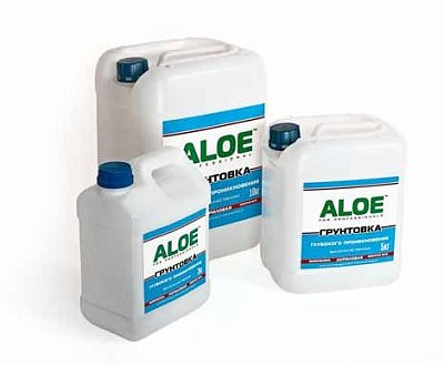 Грунтовка глубокого проникновения 5л ALOE 