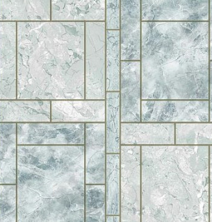 Обои Плитка Малахит 321-04