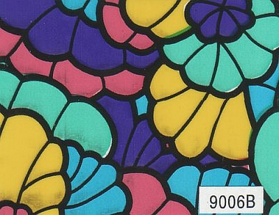 Пленка самоклеющаяся  45см*8м 9006В витраж цветной