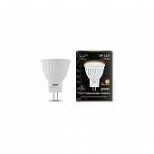 Лампа Gauss LED MR11 GU4 3W/2700 прозрач, алюм.