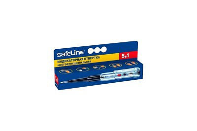 Отвертка индикаторная многофункциональная 5 в 1 Safeline MS-18 11692 