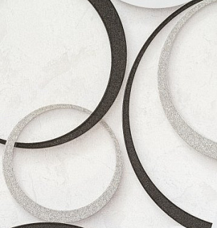 Обои OVK Design 10514-01 MikadoYello4 Кольца 1,06*10м