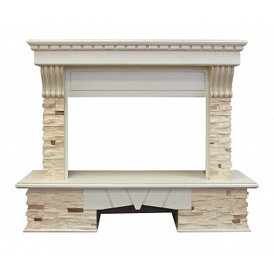 Комплект для камина Real Flame,Обрамление SORENTO 25'5/26 WT-619B