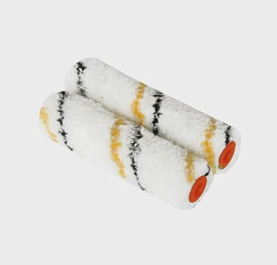 Мини-ролик DECOR "Black Edition" микрофибра 2шт 100мм 250-0100 