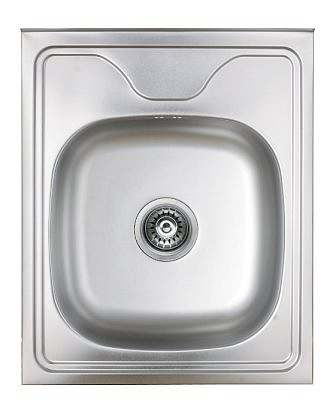 Мойка для кухни нержавеющая 600*500мм,0,6 мм,глубина 170мм,накладная,глянцевая