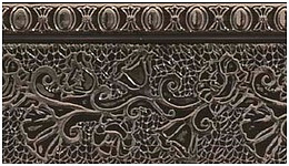 Карниз Бленда 68 КРУЖЕВО золото шоколад (25 м)