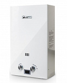 Водонагреватель газовый проточный  WERT 12 Е белый автоматический с увеличенным теплообменником