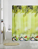 Шторы для ванн ПВХ AQUA-PRIMЕ арт.07.009D1 180*180 см