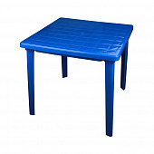 Стол М2594 квадратный 800х800х740 синий