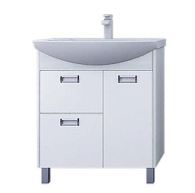 Тумба без умывальника Акватон Бекка 70 белый дуб сомерсет