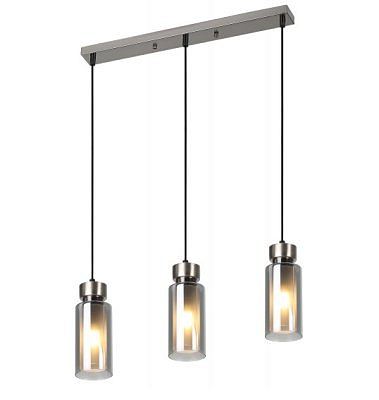 Светильник подвесной (подвес) 3099-203 Klara 3 x E14 15 Вт модерн 