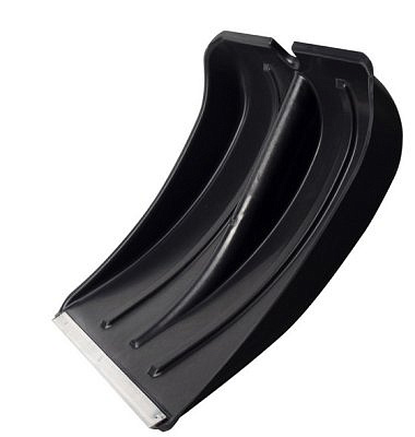 Лопата снеговая пластиковый  ковш 386*371мм ШАБАШКА