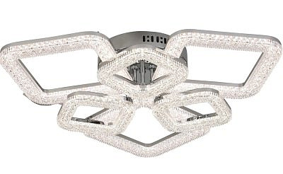 Люстра  2660-3+3 WH  Voce 144W (66*66*13)