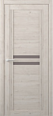 Дверь межкомнатная ALBERO Каролина Soft Touch кремовый ПО*600 стекло бронза 