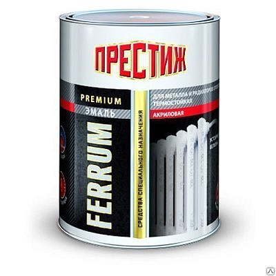Эмаль акриловая "Престиж"Для радиаторов Белая 0,4 кг