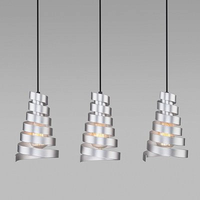 Светильник подвесной Eurosvet 50058/3 серебро